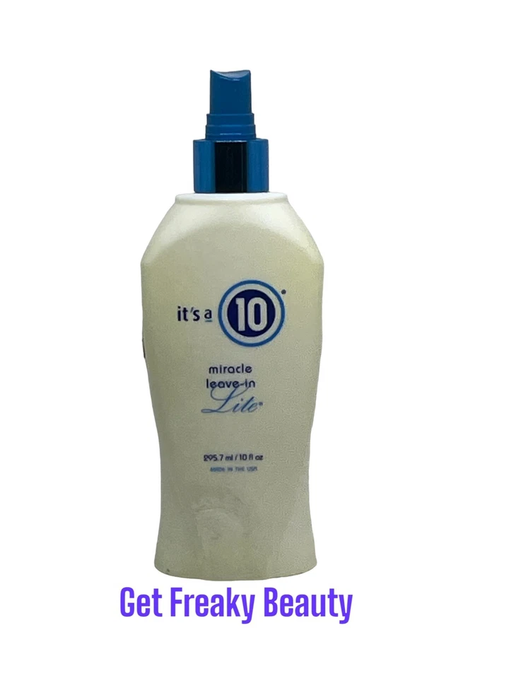 10 oz. It's A 10 Miracle Leave-In Lite Spray. 295.7ml. NEW. FREE SHIPPING. - Image 1 of 1