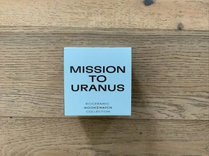 OMEAGAX SWATCH BIOCERAMIC MOONSWATCH- Mission To Uranus- ORIGINALE- NEW - Foto 1 di 15