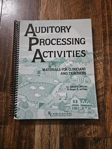Auditory Processing Activities - Materials For Clinicians And Teachers Jeffries  - Picture 1 of 2