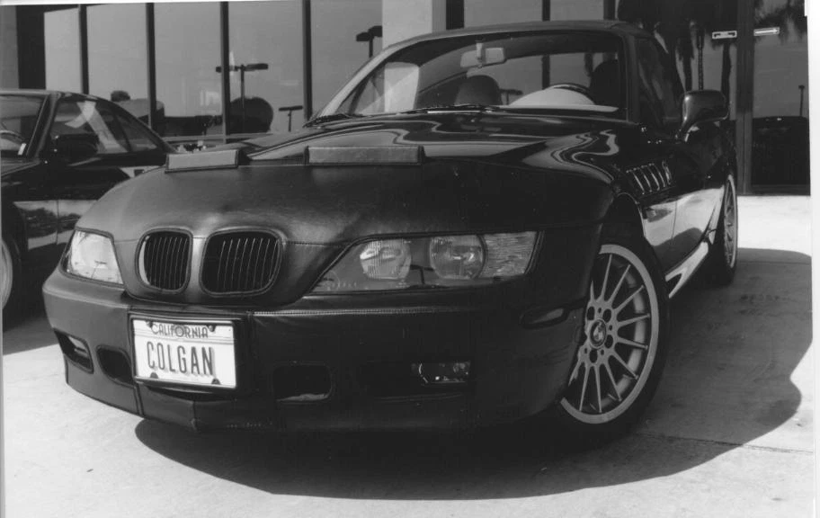 Sujetador con máscara frontal Colgan 2 piezas. Se adapta a BMW Z3 1996-1998, 1.9 Roadster con licencia Placa Foto 1 de 1