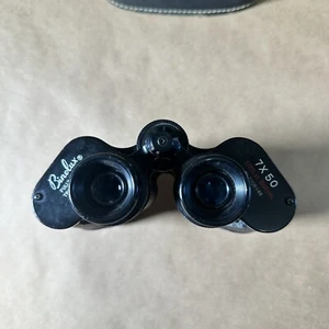 Vintage Binolux Binoculars 7x50 Coated Triple Tested W/Leather case -Japan - Picture 1 of 13
