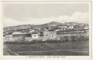 S. CRISTINA GELA - PALERMO - VISTA DAL LATO OVEST -67599- - Imagen 1 de 1