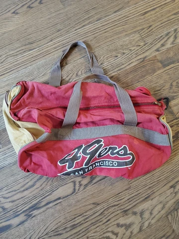 Vintage San Francisco 49ers Duffel Bag NFL Cover
