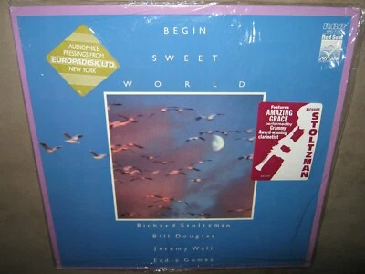 Richard STOLTZMAN Bill DOUGLAS Eddie GOMEZ Begin Sweet World MINTY SEALED NEW LP - Image 1 of 4
