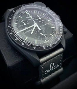 OMEGA X SWATCH SpeedMaster MoonSwatch MISSION TO MERCURY 42mm NEW! TAGS! PAPERS! - Picture 1 of 11