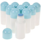 10Pcs Refillable Roll-On Bottles for Hair, Medicine, and Travel
