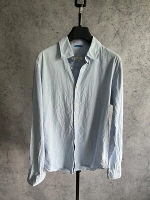 Men’s Cerruti 1881 Shirt Button Ups Light Blue Striped size M - Image 1 of 4