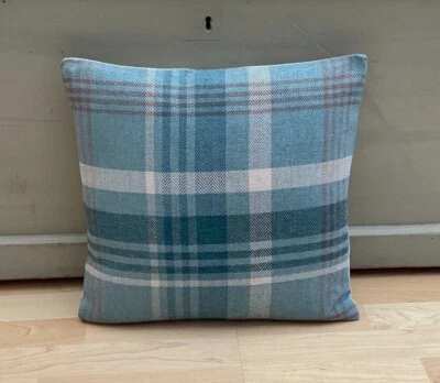 Porter & stone Melrose толстый бирюзовый клетчатый декоративный чехол-подушка - Изображение 1 из 4