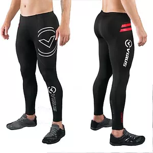 Virus Men's Stay Warm Compression V2 Tech Pants (SiO9) Black, Crossfit Open, Gym - Picture 1 of 1