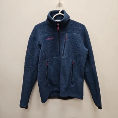 Norrona Trollveggen Warm2 Space Blue Thermal Polartec Fleece Jacket Women's XL - Image 1 of 4