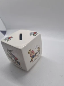  Keramik Spardose - 70er Jahre - Kinderzimmer Reim Themen - Weihnachten - Bild 1 von 6