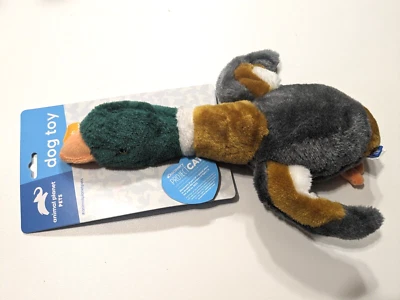 Animal Planet Juguete Interactivo Mascota Perro con Chirrido Pato Mallardo Nuevo con Etiquetas Foto 1 de 4