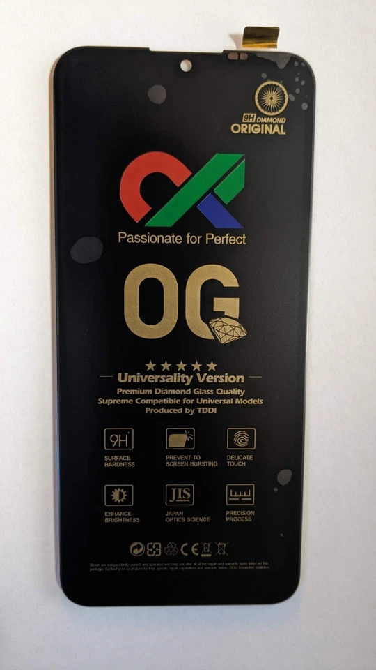 适用于诺基亚 G300 N1374DL TA-1374 LCD 显示器触摸屏数字化仪替换件 — 第 1/2 张图片