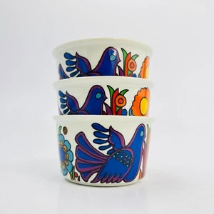 Villeroy & Boch Acapulco 3 moldes para guiso de soufflé Vitro porcelana Luxemburgo años 70 - Imagen 1 de 11