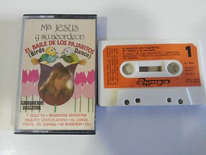 MARIA Jesus Y Su Accordion el Dance de los Lovebirds Cinta Cassette 1981 Olympo - Picture 1 of 1