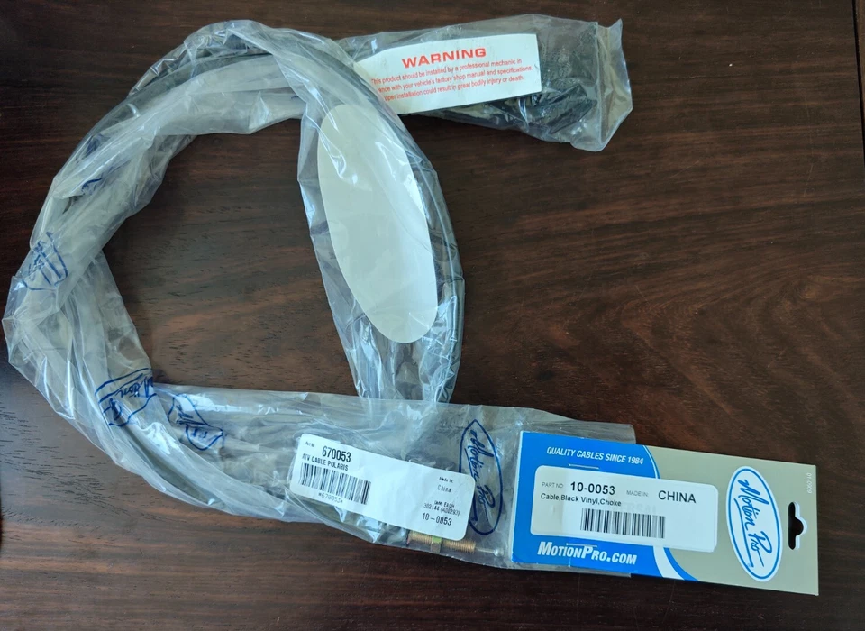 Choke Starter Cable For Polaris Big Trail Boss Trail Blaze Motion Pro 10-0053 - Image 1 of 1