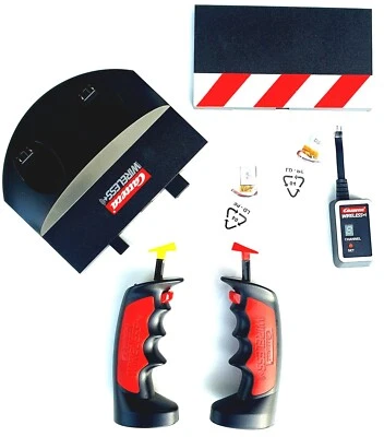 Carrera Digital 124/132 Wireless Set Handregler 10111 + Empfänger + Ladestation  - Bild 1 von 3