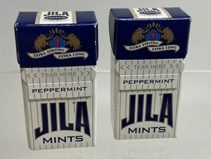 Lote de 2 cajas Jila Mints utilería de menta pantalla TV película pequeña 2 mentas cada una - Imagen 1 de 4