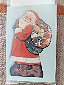DELANE LANGE SANTA OPEN TOY BAG PAINTING PATTERN 1991 45 - Picture 1 of 5