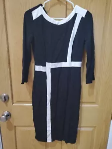 Woosea black and white dress medium - Picture 1 of 4
