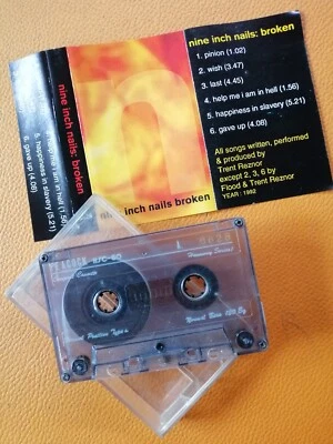 NINE INCH NAILS [ BROKEN ] VINTAGE CASSETTE THAILAND EDITION - Image 1 of 2