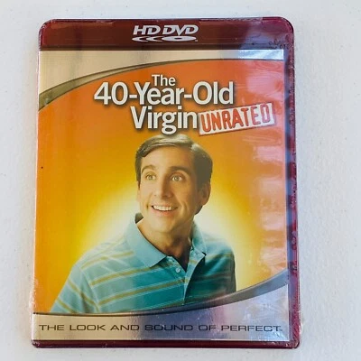 The 40-Year-Old Virgin Unrated Steve Carell (HD-DVD) New Sealed - Image 1 of 2