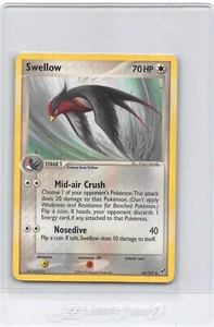 SWELLOW 49/107 - non-Holo - UNCOMMON - EX Deoxys - 2005 Pokemon Card - NM/LP - Picture 1 of 2