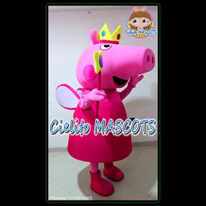 Prinzessin Maskottchen Kostüm Cosplay Mascotte Halloween Botarga Cielito MASKOTTCHEN - Bild 1 von 1