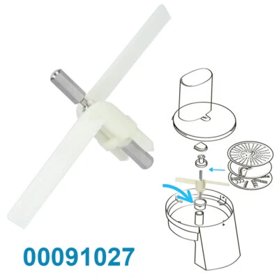 Durchlaufschnitzler Ersatz für Bosch 00091027 MUM4 MUM8 MUZ8DS1 MUZ4DS2 MUZ4DS3 - Bild 1 von 4