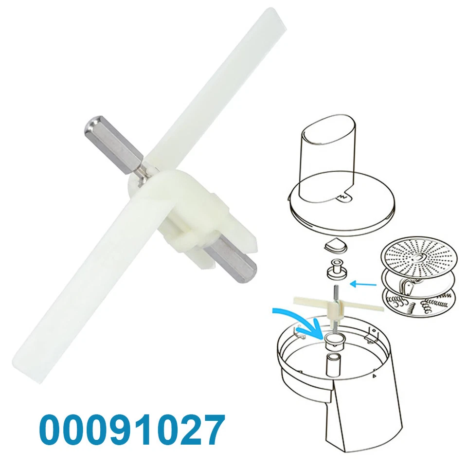 Durchlaufschnitzler Ersatz für Bosch 00091027 MUM4 MUM8 MUZ8DS1 MUZ4DS2 MUZ4DS3 - Bild 1 von 4