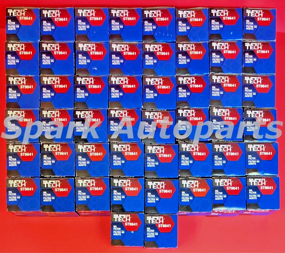 Lot of 50 Engine Oil Filter SUPER TECH ST9641 For MAZDA, MERCURY, FORD, CH9641 Foto 1 de 2