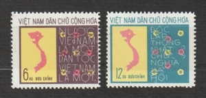 1976 North Vietnam Stamps Unified Nalt. Assembly Scott # 819-820 MNH      - Picture 1 of 1