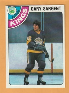 Gary Sargent Los Angeles Kings 1978-79 Topps #37 12I - Imagen 1 de 2