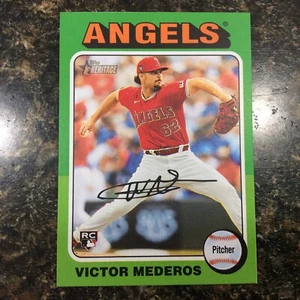 2024 Topps Heritage High Number #606 Victor Mederos RC - Picture 1 of 2