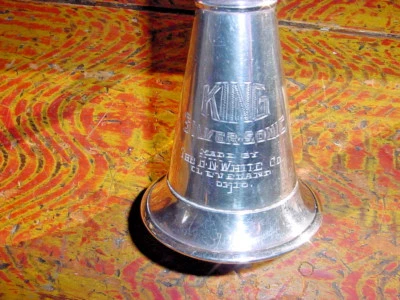 RARO CLARINETE SÓNICO PLATA REY CAMPANA PLATA ESTERLINA ORO LAVADO  Foto 1 de 4