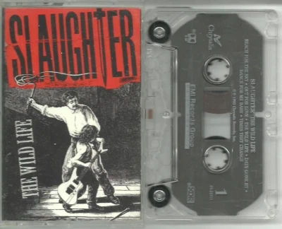 Slaughter the wild life (cassette 1992 Chrysalis) - Image 1 of 3
