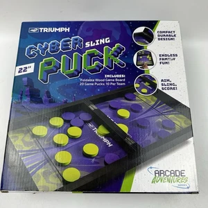 Triumph Arcade Adventures Tabletop Cyber Puck Sling - Billard und Tischtennis - Bild 1 von 2
