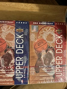 1993-94 Upper Deck Basketball Series 1 & 2 - Factory Sealed Boxes Michael Jordan - Picture 1 of 2