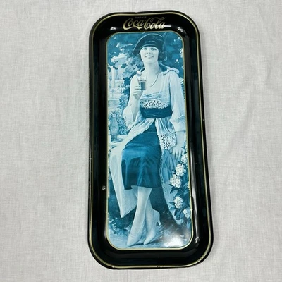 Vintage Coca Cola Metal Serving Tray 1973 Made In USA From a 1921 Advertisement - Image 1 of 4