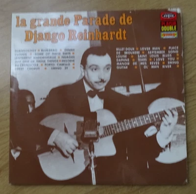 DJANGO REINHARDT,Compilation 2 x 33t Vogue , Bluedrag,Lover man,St Louis blues.. - Photo 1/4