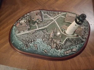 The Danbury Mint Boston Light Lighthouse Sculpture Little Brewster Island Mass. - Picture 1 of 4