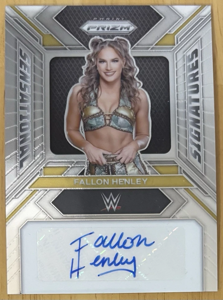 2024 Panini Prizm WWE Fallon Henley Sensational Signatures Autograph Auto - Image 1 of 2