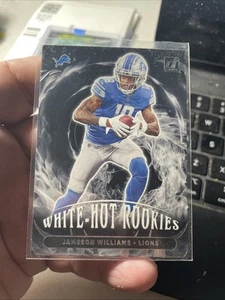 2022 Panini Donruss Football Jameson Williams White Hot Rookies RC #WHR-4 Lions - Picture 1 of 2