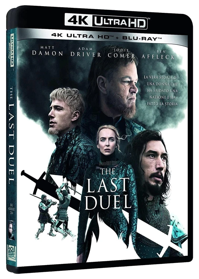 The Last Duel 4K + Blu Ray. 2 Disc Set Italian Release New & Sealed - Image 1 of 1