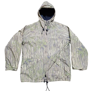 VTG Walls Hunting Jacket L Beige Men Tree Camo Hunting Duck Deer Top Layer - Picture 1 of 23