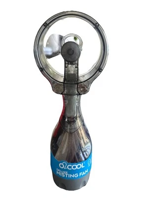 Ventilador de agua de nebulización portátil O2COOL Deluxe azul alimentado por AA - NUEVO - ENVÍO GRATUITO  Foto 1 de 4