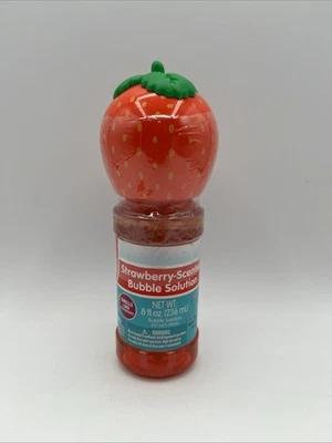 Play Day Strawberry Scented BubbleBlowing Solution 8oz Children Ages 3+ D0912323 - Image 1 of 4