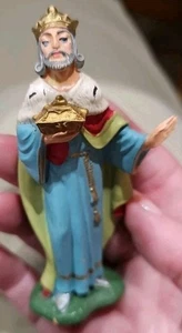 Vintage Fontanini Depose Italy Christmas Nativity Wiseman Figure One Replacement - Picture 1 of 7