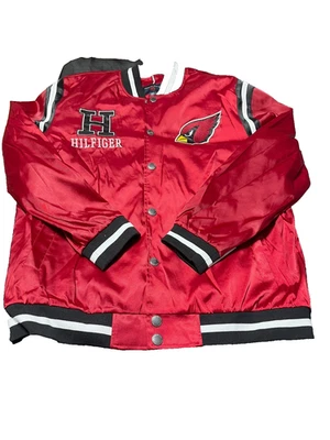 Arizona Cardinals men's large button up jacket by Tommy Hilfiger - Image 1 of 4