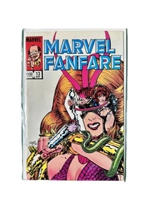 Marvel Fanfare #13 | Black Widow Escapes Dran | Arthur Adams | En estado bastante bueno/casi nuevo (1984) - Imagen 1 de 1
